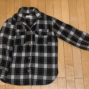 Z supply, fuzzy flannel coat. So cozy, barely worn.